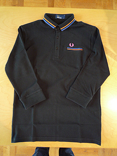 FRED PERRY
�N���b�v�h�J���[7�����|���i�u���b�N�j