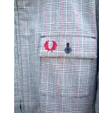 FRED PERRY
�W�b�v�A�b�v�u���]���i�F�Ⴂ/�O�����`�F�b�N���j