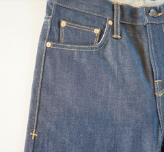 wings+horns�i�E�C���O�X �A���h �z�[���Y�j�^SLIM FIT DENIM