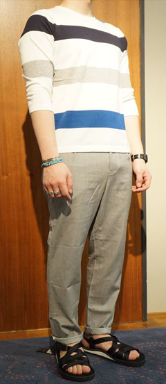 Harriss�i�{�[�_�[�j�b�g�j�^STILL BY HAND�i�X�g���b�`�^�b�N�p���c�j�^SUNNY SPORTS x Sandalman�i�X�|�[�c�T���_���j