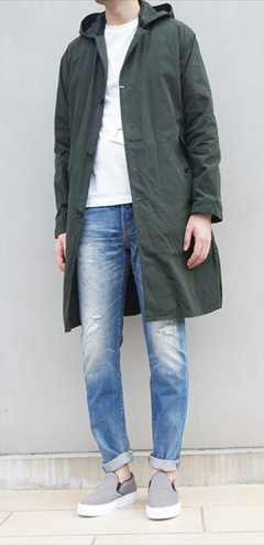 �R�[�g STILL BY HAND�^�f�j�� RED CARD�^�X�j�[�J�[ A.m.b